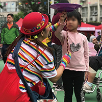 台下小丑雜耍及魔術 Clown Juggling and Magic