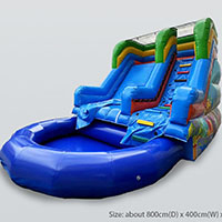 水上滑梯 (B) Water Slide