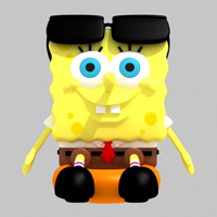 Mascot 3d mock up - 1