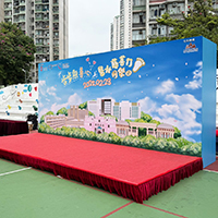 22呎 x 10呎高背景板 22ft x 10ftH Vinyl Backdrop